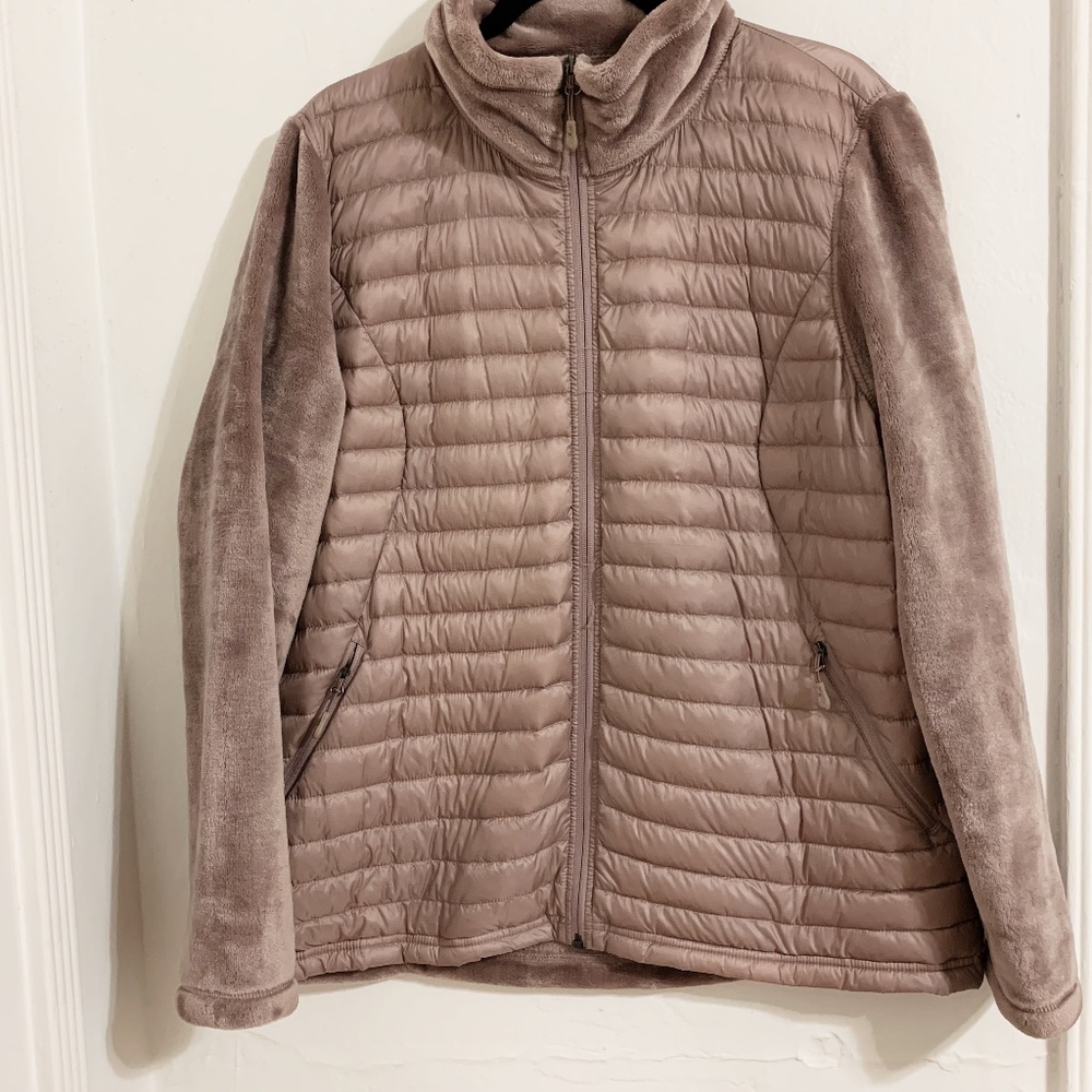 32 Degrees Ladies Luxe Plush Fur Jacket